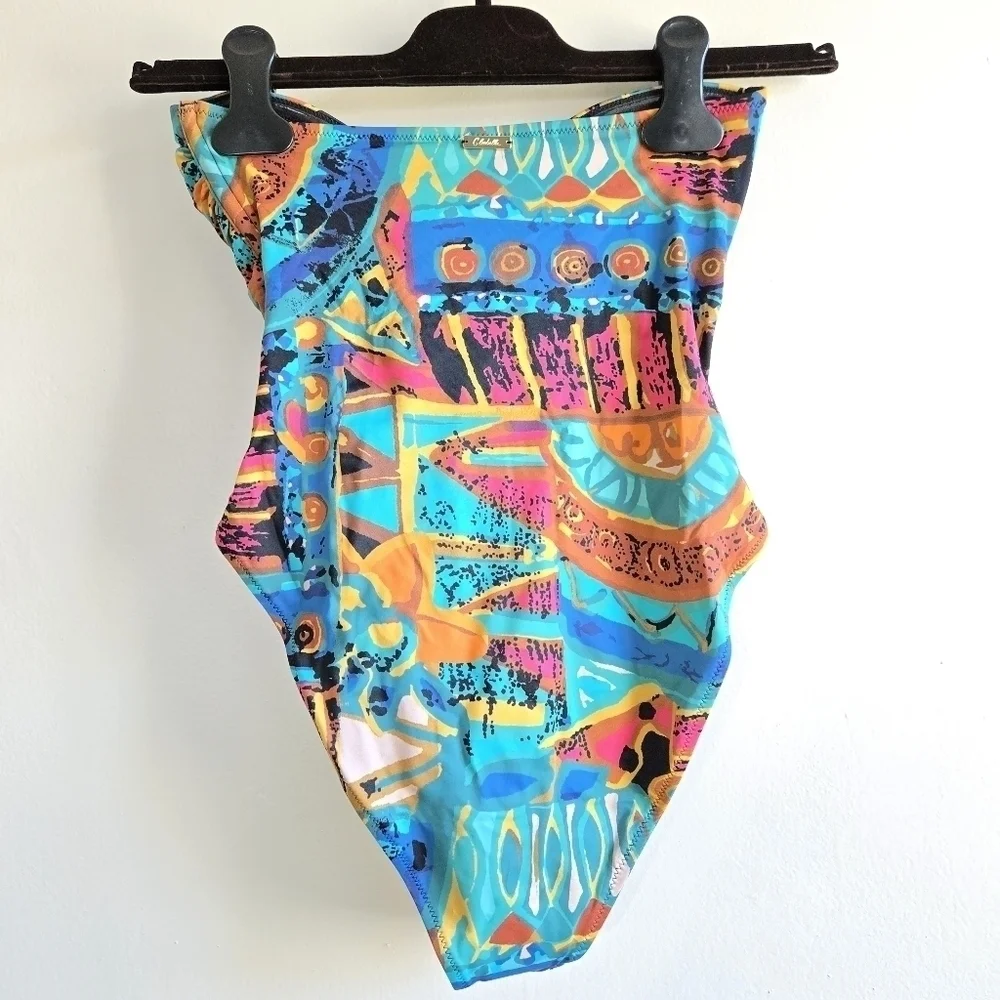 New CLEOBELLA Bardot Paradiso One Piece Swimsuit NWT XS